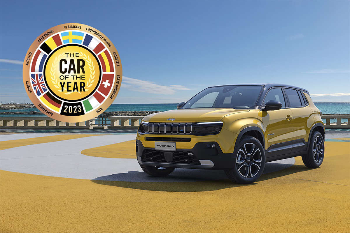 ВПЕРВЫЕ ЗА 60 ЛЕТ: НОВЫЙ JEEP AVENGER СТАЛ АВТОМОБИЛЕМ ГОДА 2023 В ЕВРОПЕ
